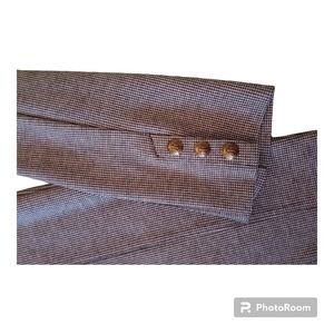 Talbot's elastic waist slacks with snap detail on ankles.